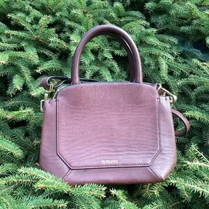 Auxiliary Adorable Leather Top Carry Crossbody Handbag